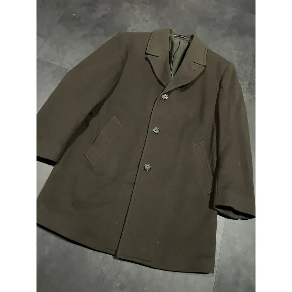 BILL BLASS MENS‎ SZ 40R CASHMERE BROWN THREE BUTTON SPORT COAT -200